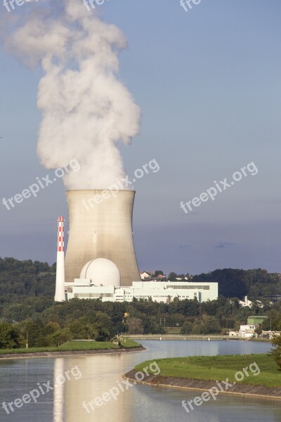 Nuclear Power Plant Power Plant Atomic Energy Nuclear Power Electricity