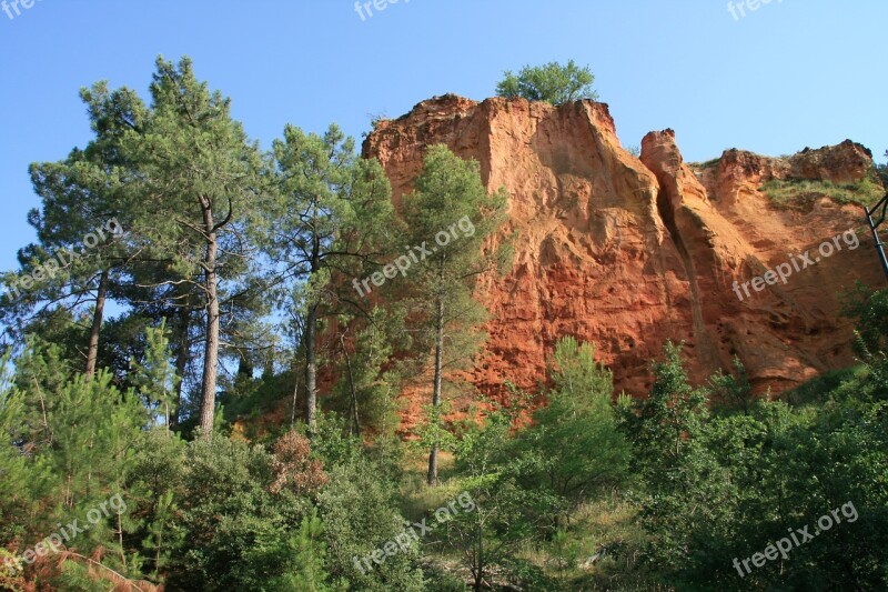 Provence Landscape Summer Ocher Free Photos