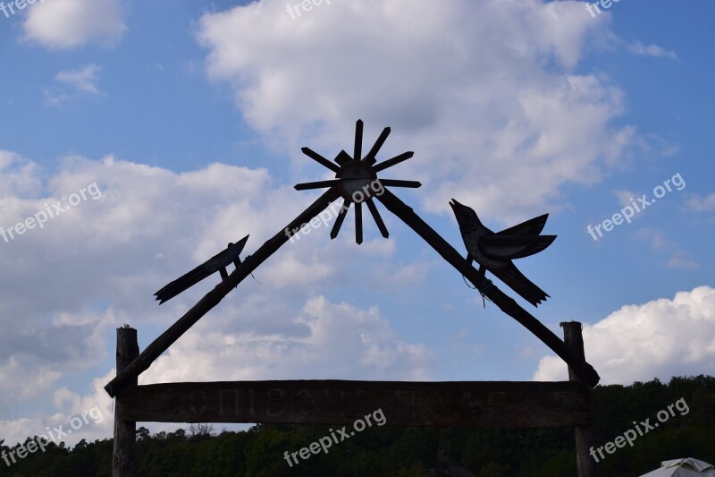 Ukraine Singing Field Kiev Pirogovo Sky