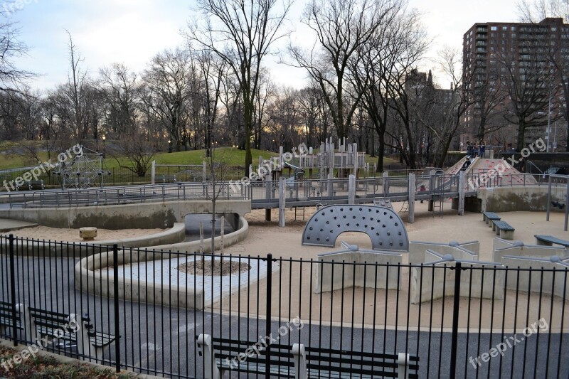 Playground New York Central Park West Upper West Side Nyc