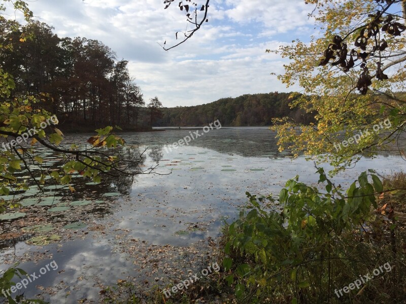 Kentucky Land Between The Lakes Lake Fall Autumn