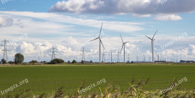 Wind Farm Wind Power Energy Free Photos