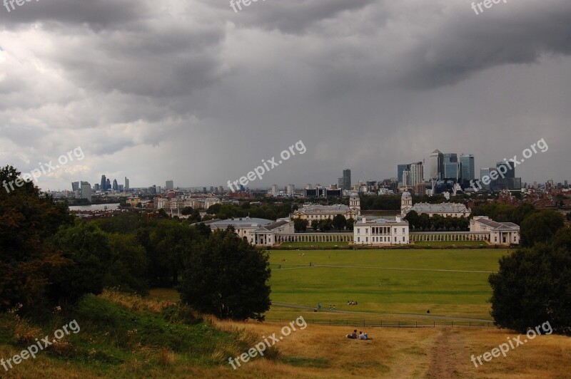 Greenwich Clouds A Storm Is Brewing Free Photos