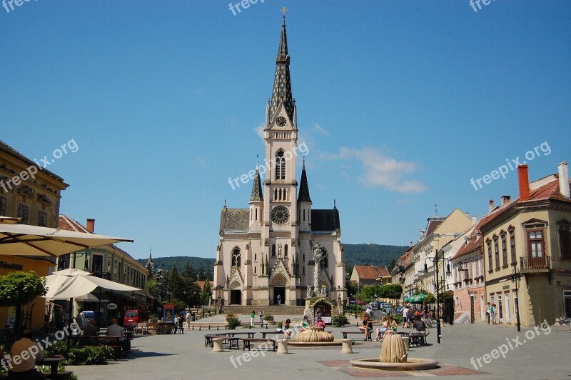 Koszeg Hungary Sacred Heart Church Free Photos