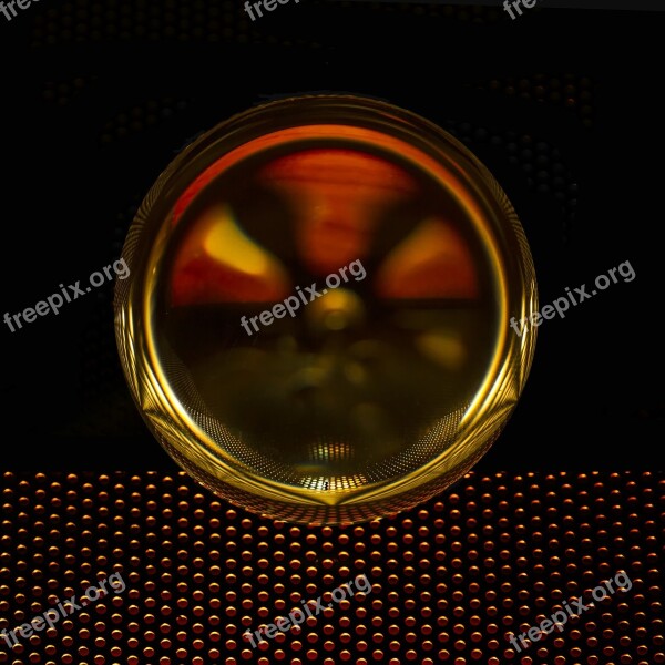 Photo Sphere Glass Ball Ball Perforated Sheet Round