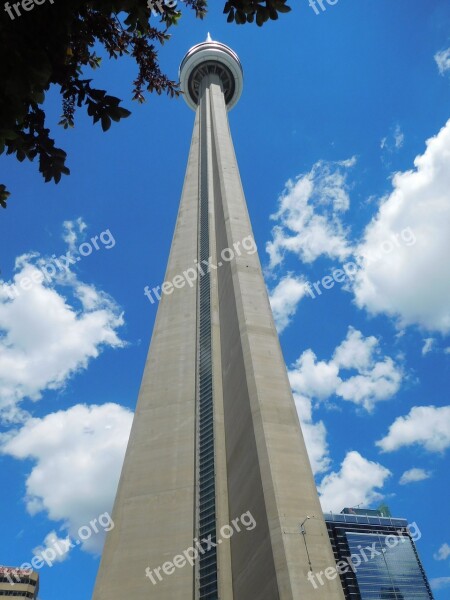 Cn Tower Toronto Canada Tower Canadian