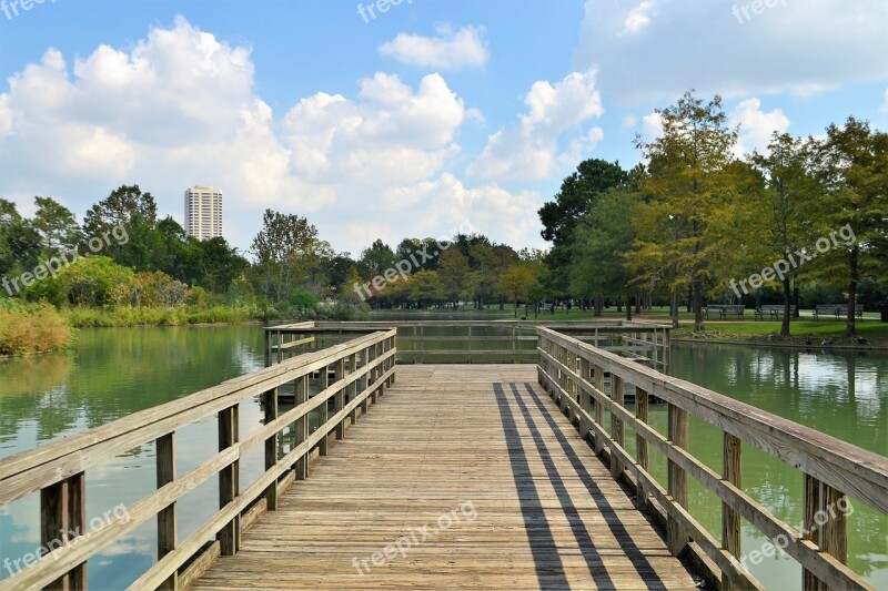 Herman National Park Boardwalk Plank Observation Deck Outdoor