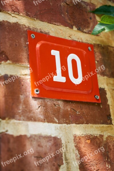 Number 10 Ten Building Home