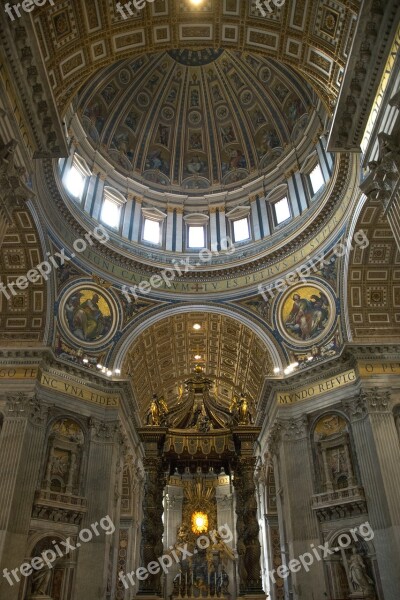 San Pedro Vatican Rome Free Photos