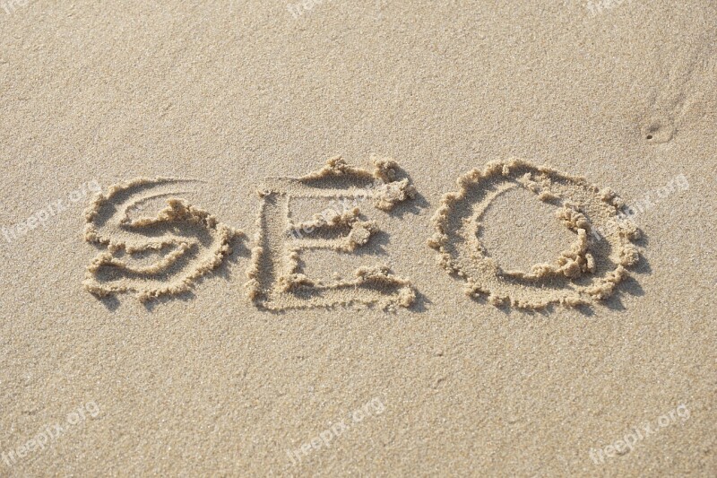 Seo Beach Sand Free Photos