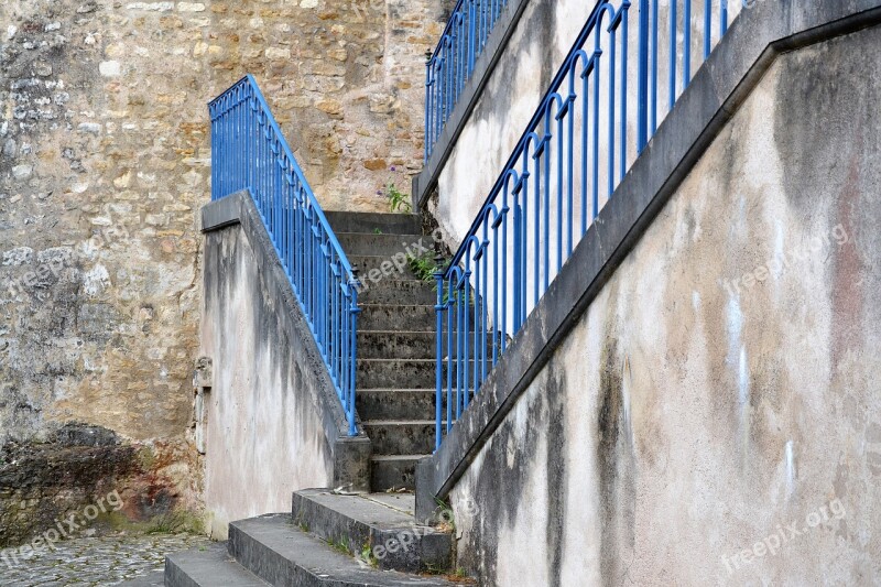 Stairs Fencing Liverdun Free Photos