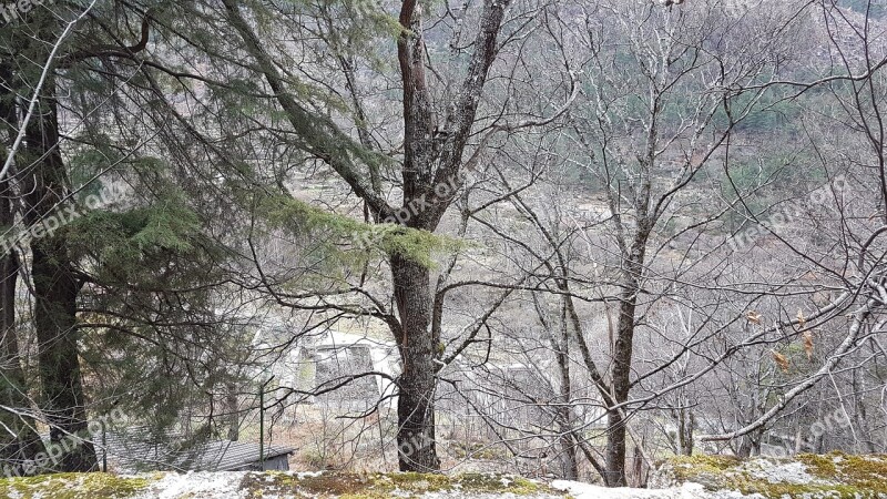 Serra Da Estrela Snow Holidays Landscape Mountain