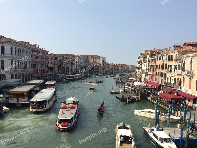 Venice Canale Grande Italy Ferry