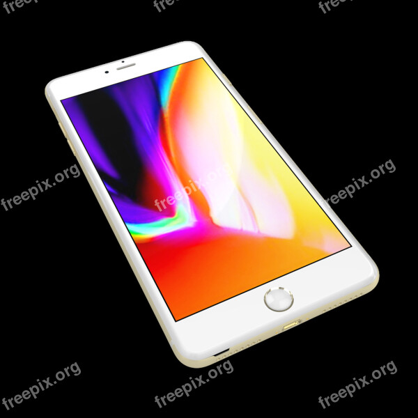 Iphone Render Display Technology White