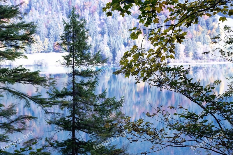 Ellmau Scheffau Austria Lake Landscape