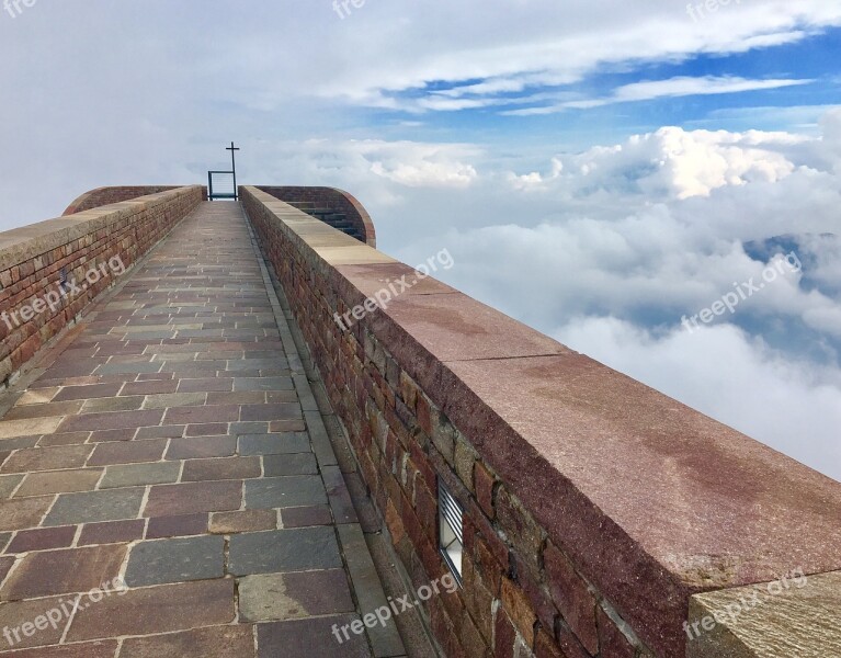 Chapel Monte Tamaro Mountain Hill Church