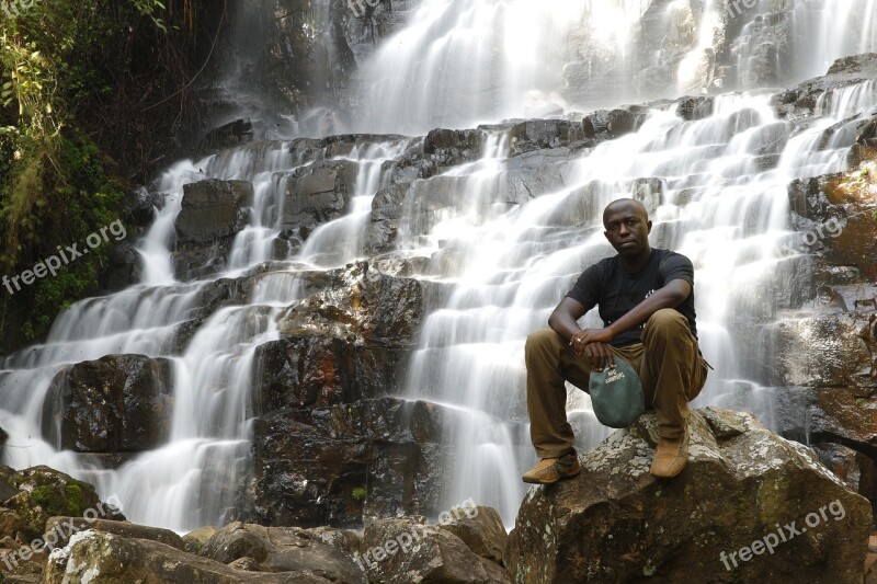 Waterfall Shanga Burundi Rutana Beauty