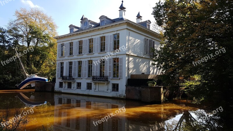 Castle Middelheim Water Belgium Antwerp