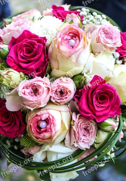 Wedding Love Roses Wedding Day Romance