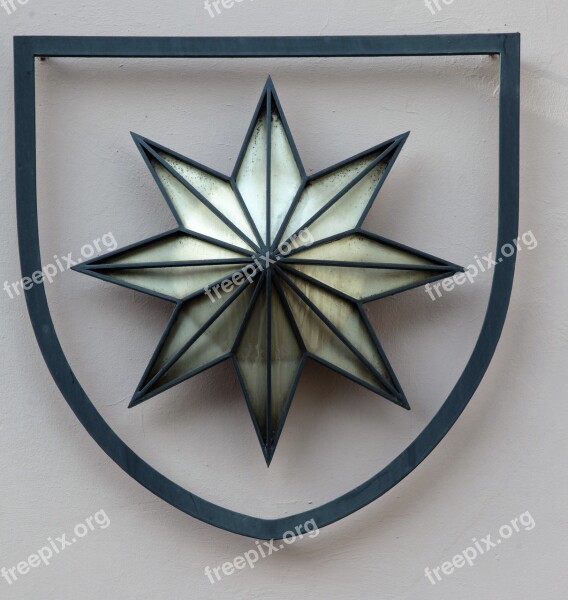 Coat Of Arms Star Star Of Waldeck Metal Blacksmithing