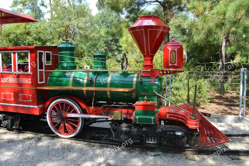 Huntington Train Herman Park Children's Train Kids Engine