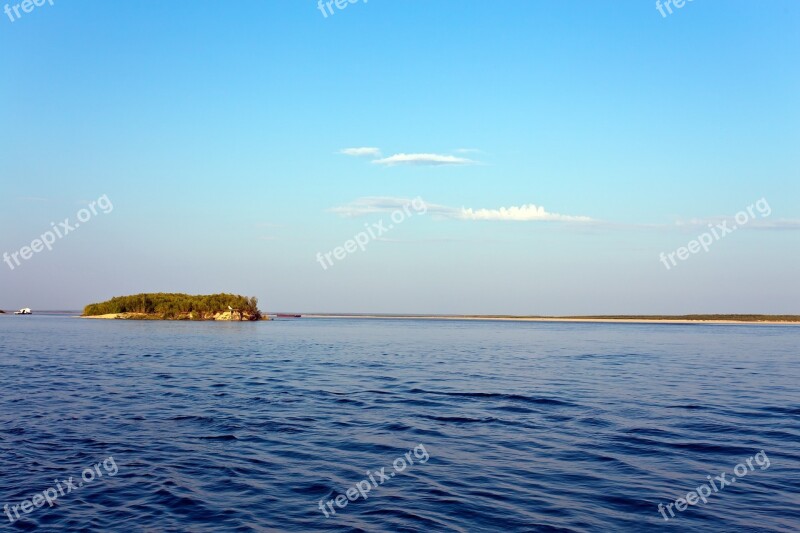 The Islet River Sky Water Free Photos