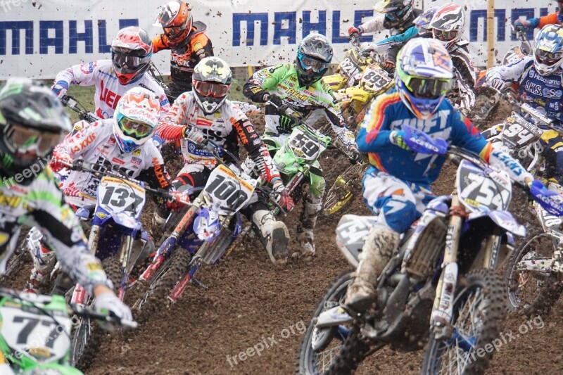 Motocross Race Cross Motorcycle Motorcycle Sport