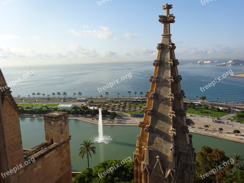 Cathedral Palma Cathedrals Views Terraces Free Photos