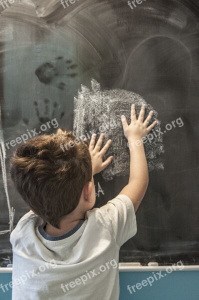 Child Boy A Small Child Children Hands