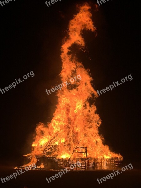 Bonfire Homecoming Sheboygan Free Photos