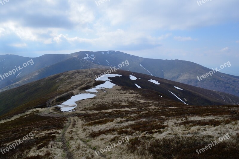 Journey Mountains The Way Tourism Camping