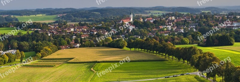 Ebersberg Bavaria City Village Community