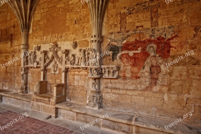 Abbey Of Cadouin Dordogne Périgord France Stones