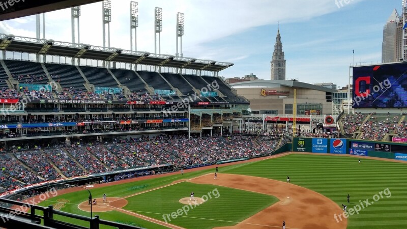 Cleveland Indians Baseball Ballpark Progressive Field