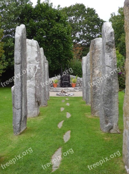 S Bridget'garden Throne Celts Ireland Mythology