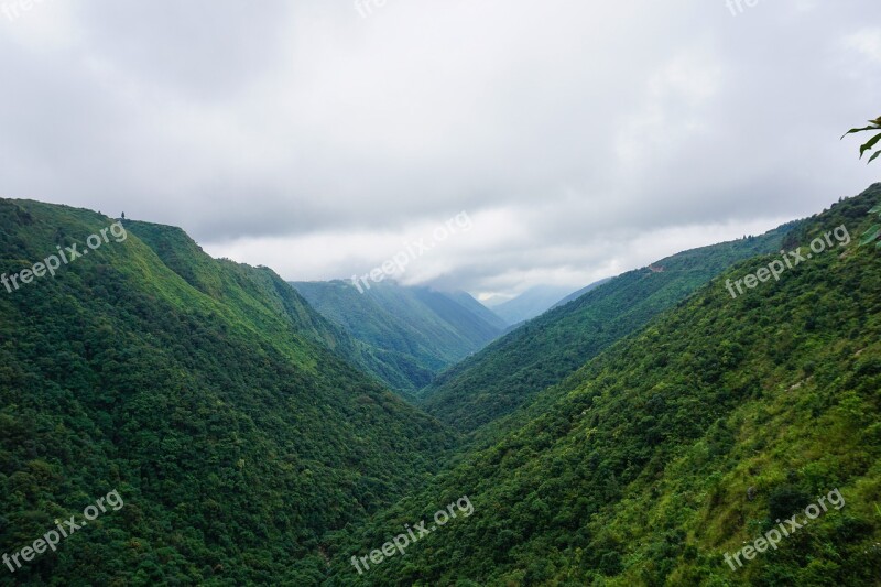 Shillong Cloud Cherapunji Hill Green