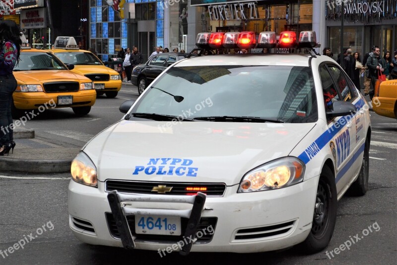 Police Car Nypd Manhattan Police Car