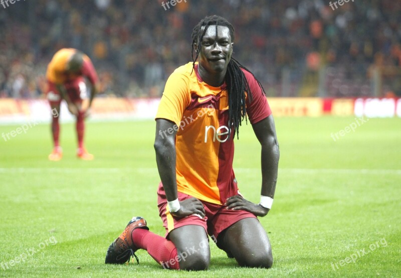 Bafetimbi Gomis Galatasaray Lion Goal Of Happiness Super League