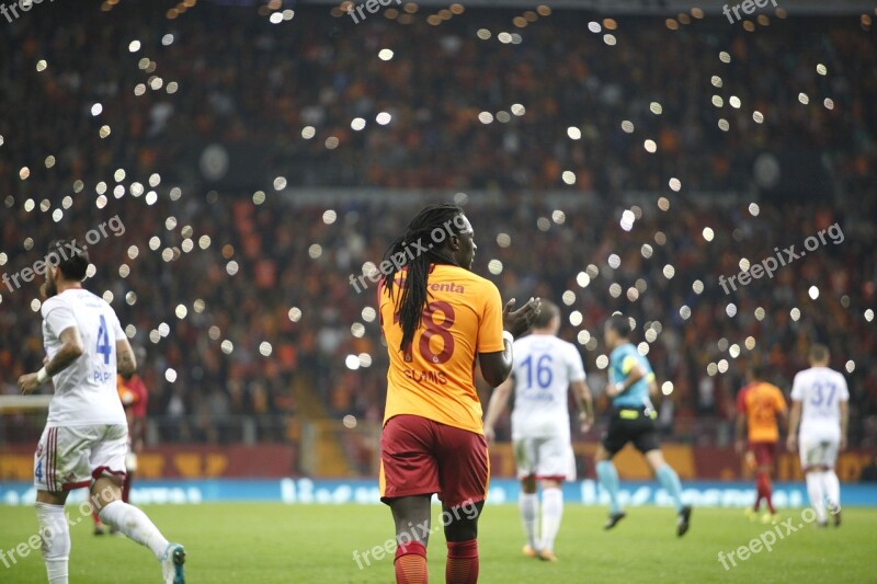 Bafetimbi Gomis Galatasaray Lion Goal Of Happiness Super League