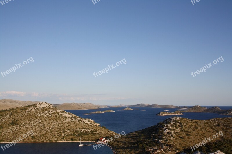 Kornati Islands Otok Levrnaka Sailing Boat Elan Impress 444 Free Photos