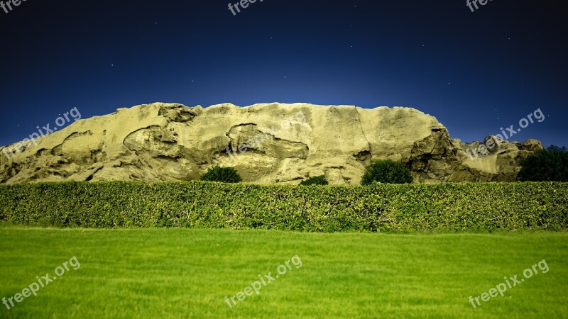 Hills Mountains Landscape Nature Sky