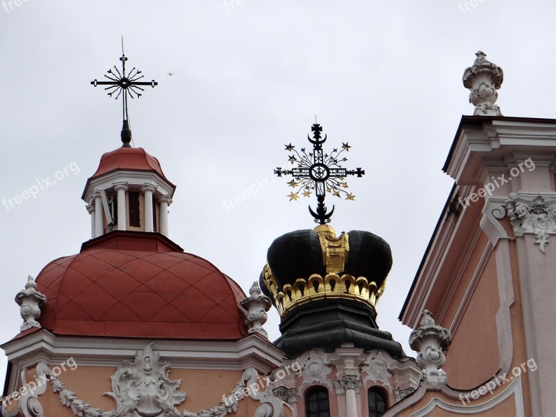 The Church Of St Casimir The Dome Crown The Roof Of The