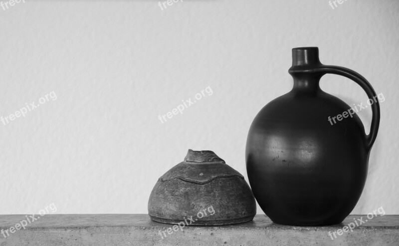 Minimal Vases Nero Amphora Free Photos