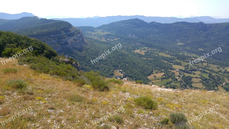 Haute Provence Sisteron Panorama Free Photos