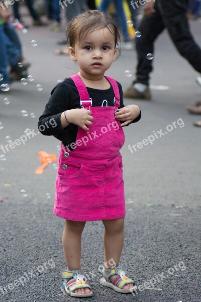 Beautiful Child Happy Girl Young