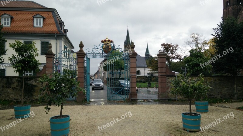 Bad Homburg Castle Landmark Taunus Schlossgarten