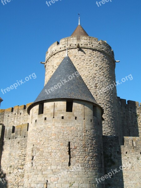 Carcasonne France Castle Free Photos