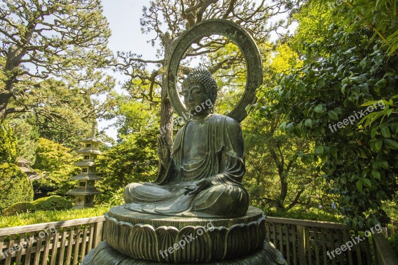 Buddha Golden Gate Park Asian Francisco San