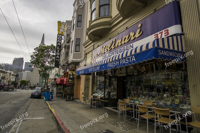 Grocery Store North Beach San Francisco Little Italy Free Photos