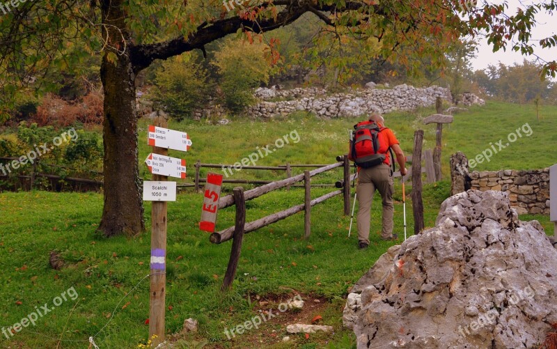 Signal Excursion Walk Mountain Indication